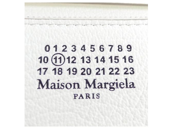 Maison Martin Margiela Cartera Maison Margiela S56UI0147 Blanco - vista 5