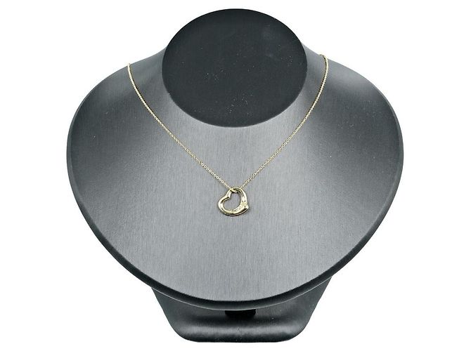 Tiffany & Co Open Heart Halskette TIFFANY&Co. Au750 Golden - Ansicht 2