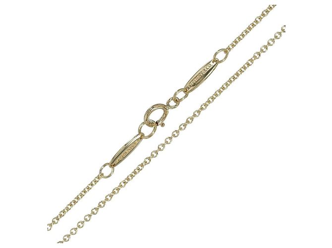 Tiffany & Co Open Heart Halskette TIFFANY&Co. Au750 Golden - Ansicht 5