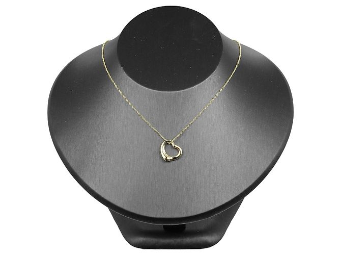 Tiffany & Co Collana Open Heart TIFFANY&Co. Au750 D'oro - vista 2