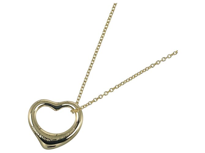 Tiffany & Co Collana Open Heart TIFFANY&Co. Au750 D'oro - vista 3