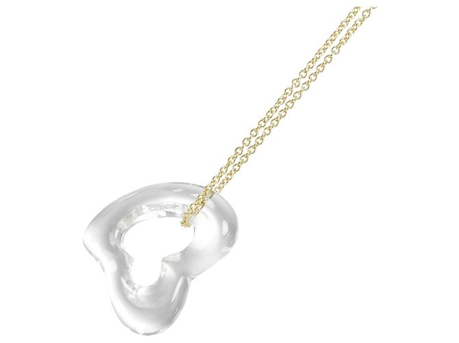 Tiffany & Co Collana Open Heart TIFFANY&Co. Au750 D'oro - vista 3