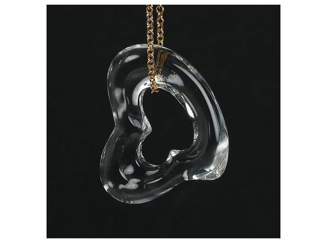 Tiffany & Co Collana Open Heart TIFFANY&Co. Au750 D'oro - vista 4