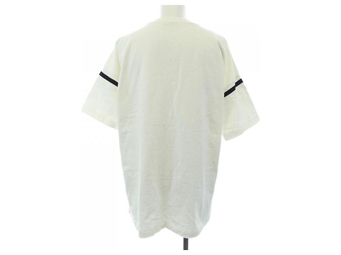 Camiseta de jersey de algodón Slub DIOR 47 de Dior Blanco - vista 2