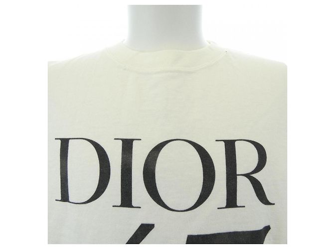 Camiseta de jersey de algodón Slub DIOR 47 de Dior Blanco - vista 5