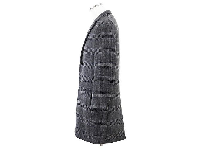 Autre Marque Abrigo Beauty&Youth United Arrows EXTRA FINE WOOL 120’s Castaño - vista 4