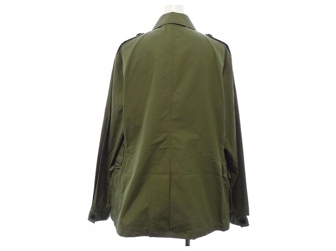 Prada Triangle Logo Jacket Green Khaki - view 2