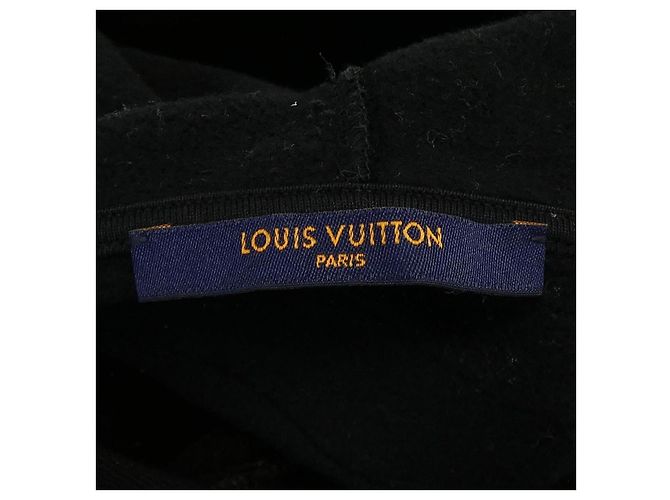 Sudadera con capucha gráfica Louis Vuitton Negro - vista 4