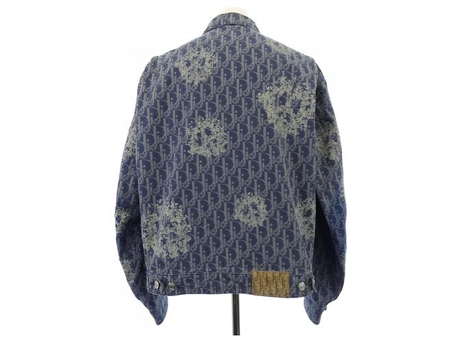 Chaqueta de mezclilla Dior Denim Tears Oblique Azul - vista 2
