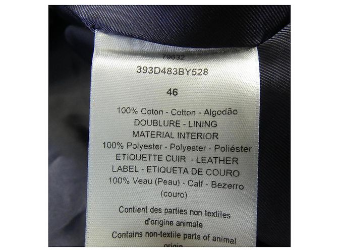 Chaqueta de mezclilla Dior Denim Tears Oblique Azul - vista 3
