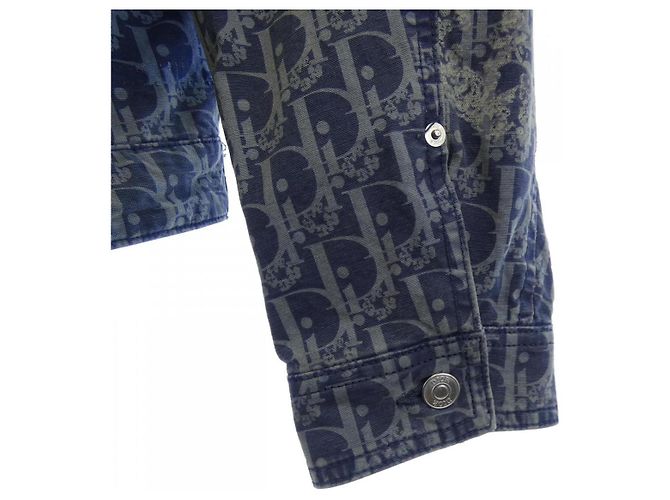 Chaqueta de mezclilla Dior Denim Tears Oblique Azul - vista 6