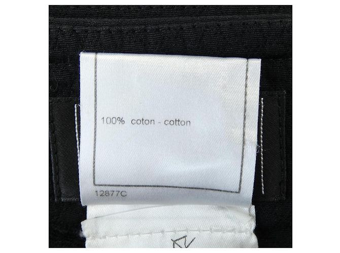 Gonna Chanel Skirt Skirt Nero - vista 3