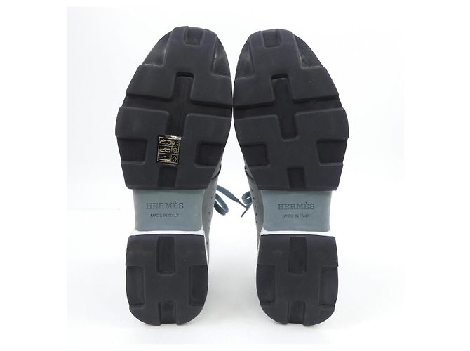 Hermès Hermes Ledersneaker Braun - Ansicht 4