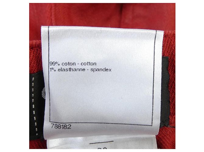 Chanel Hose Rot - Ansicht 3