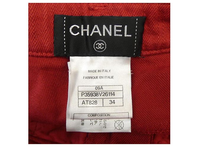 Chanel Hose Rot - Ansicht 4