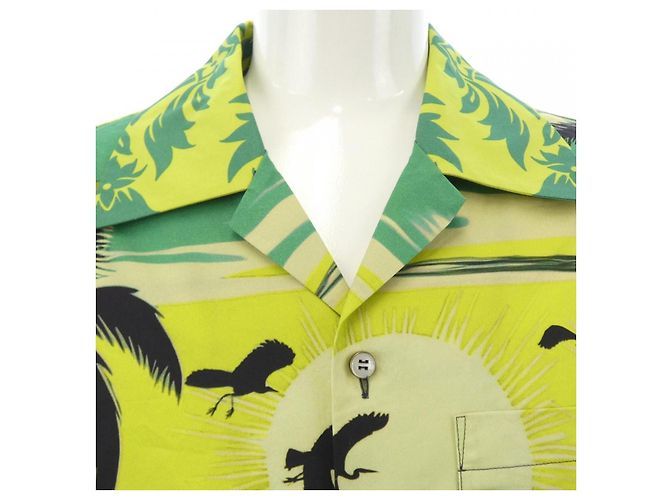 Camicia Louis Vuitton Nero Beige Verde Porpora - vista 5