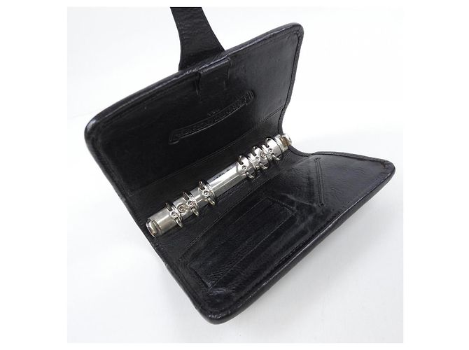 Autre Marque Organizador AGENDA PLAIN de cuero Chrome Hearts Negro - vista 5