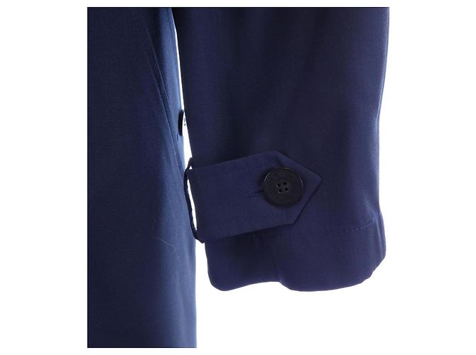 Hermès Abrigo Hermes Clous Deselle Azul Azul marino - vista 6
