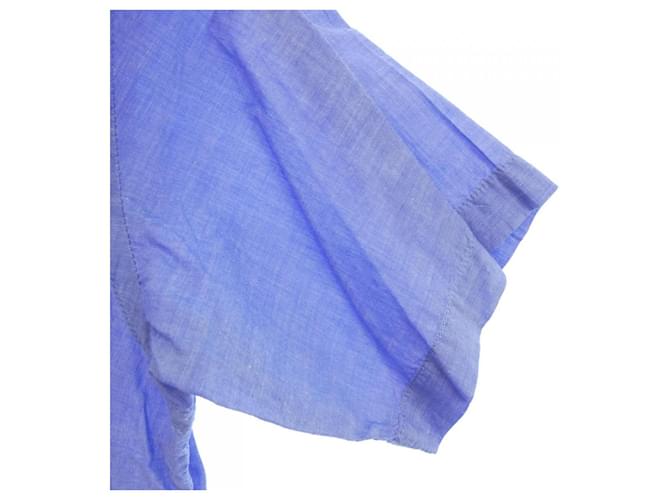 Autre Marque Camisa Kato de algodón Azul - vista 6