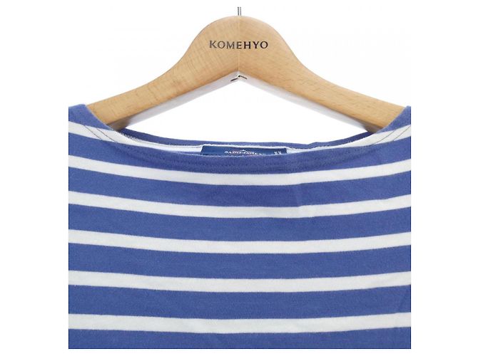 Autre Marque Camiseta de algodón SAINT JAMES Azul - vista 5