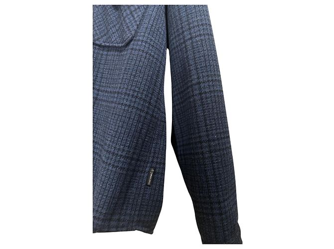 Woolrich Men's Plaid Wool Blend Shirt Jacket Dark blue - view 4