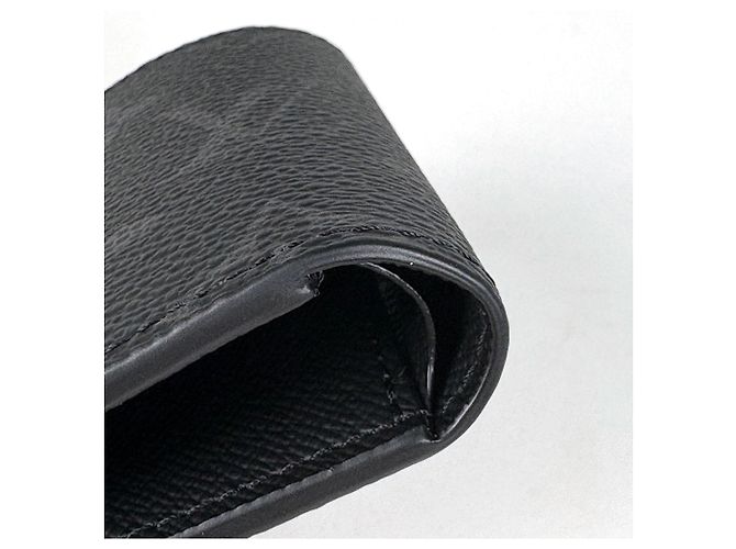Portafoglio Louis Vuitton Portefeuille Slender Bi-fold Nero - vista 3