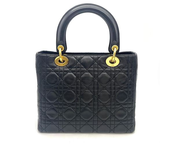 Borsa Christian Dior Lady Medium Nero - vue 3