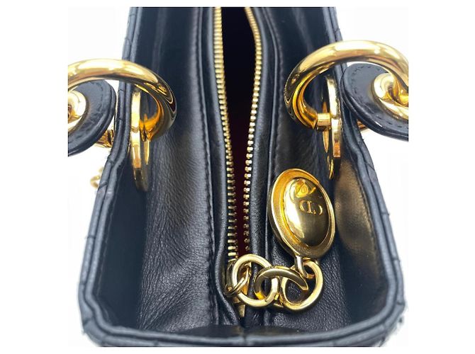 Borsa Christian Dior Lady Medium Nero - vue 5