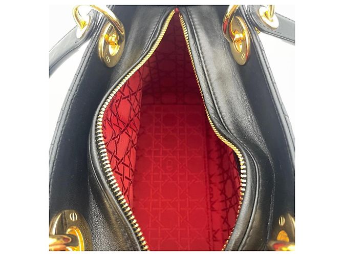 Borsa Christian Dior Lady Medium Nero - vue 6