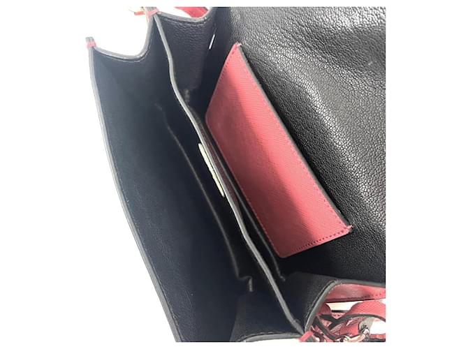 Borsa a tracolla Prada Saffiano rosa - vista 5