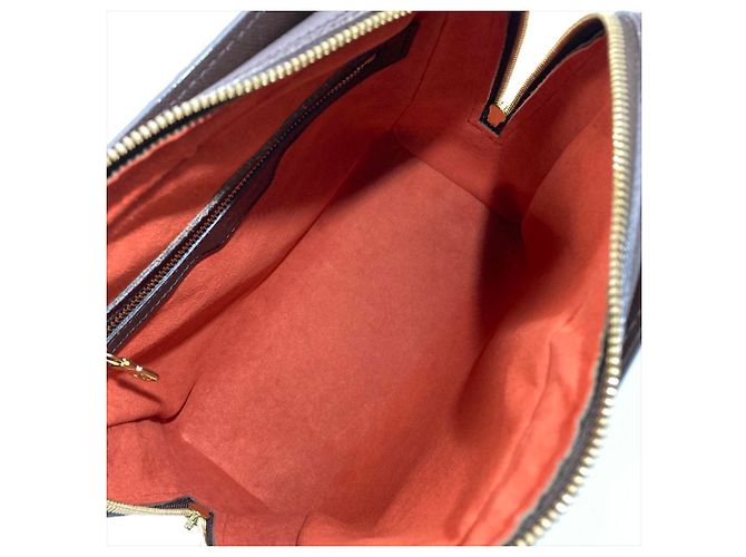 Borsa Louis Vuitton Triana Marrone - vista 5