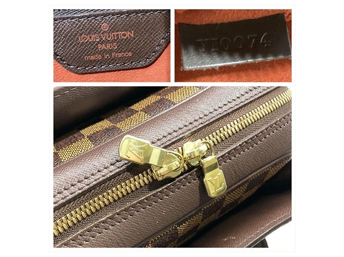 Borsa Louis Vuitton Triana Marrone - vista 9