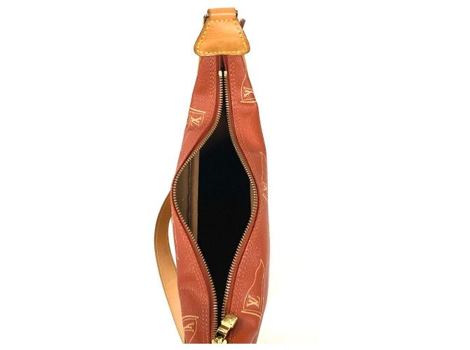 Borsa a Spalla Louis Vuitton Le Touquet M80027 Marrone - vista 6