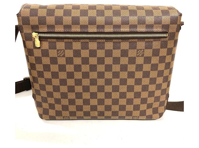 Borsa a Spalla Louis Vuitton Brooklyn MM Damier ebene - vista 3