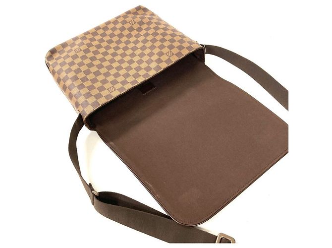 Borsa a Spalla Louis Vuitton Brooklyn MM Damier ebene - vista 5