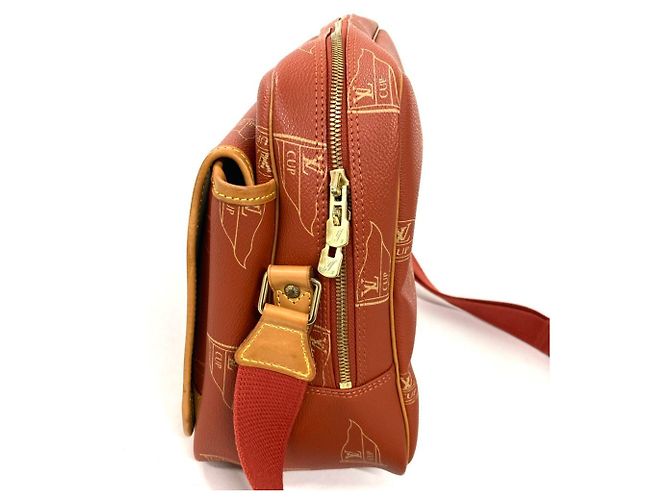 Borsa a Spalla Louis Vuitton Calvi M80028 Marrone - vista 2