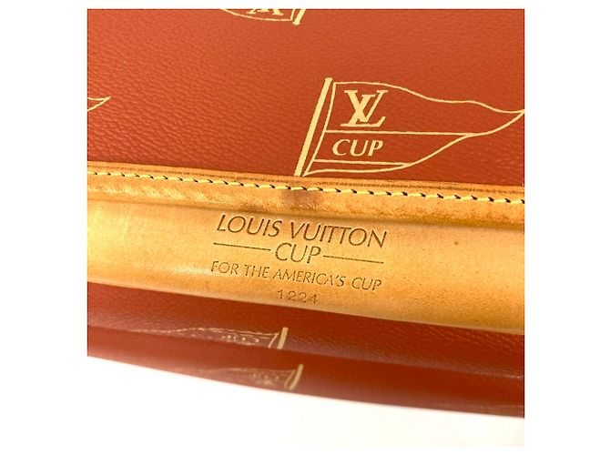 Borsa a Spalla Louis Vuitton Calvi M80028 Marrone - vista 5