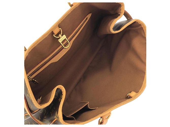 Borsa Louis Vuitton Monogram Batignolles Horizontal Marrone - vista 10