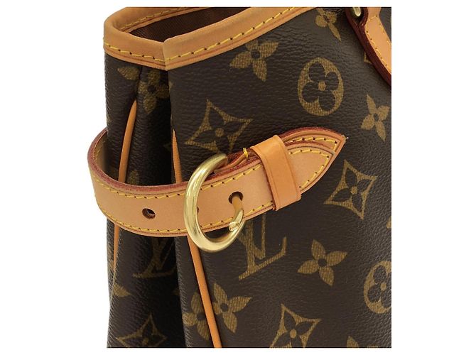 Borsa Louis Vuitton Monogram Batignolles Horizontal Marrone - vista 5