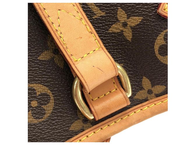Borsa Louis Vuitton Monogram Batignolles Horizontal Marrone - vista 6