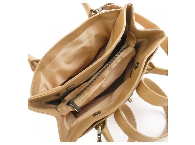 Chanel Executive Line 15201 Schultertasche Beige - Ansicht 9