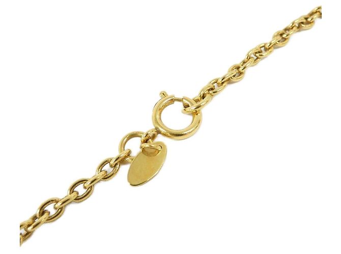 Collana Chanel oro con pendente D'oro - vista 4