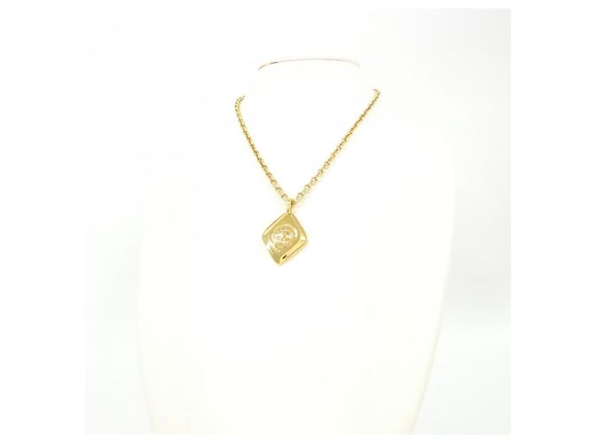 Collana Chanel oro con pendente D'oro - vista 5