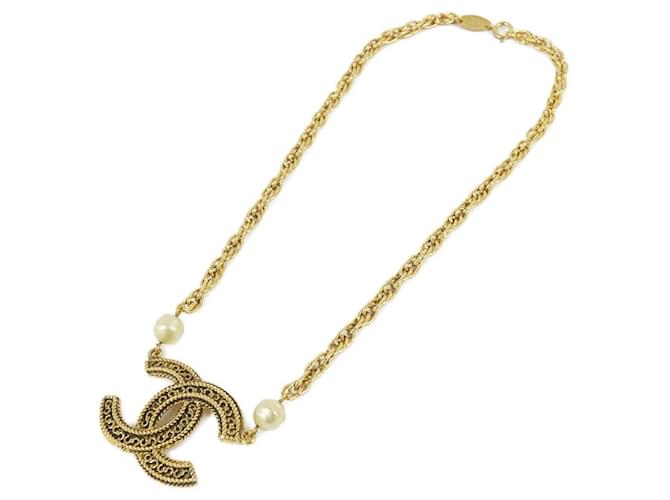 Collana Chanel Oro e Bianco D'oro - vista 2