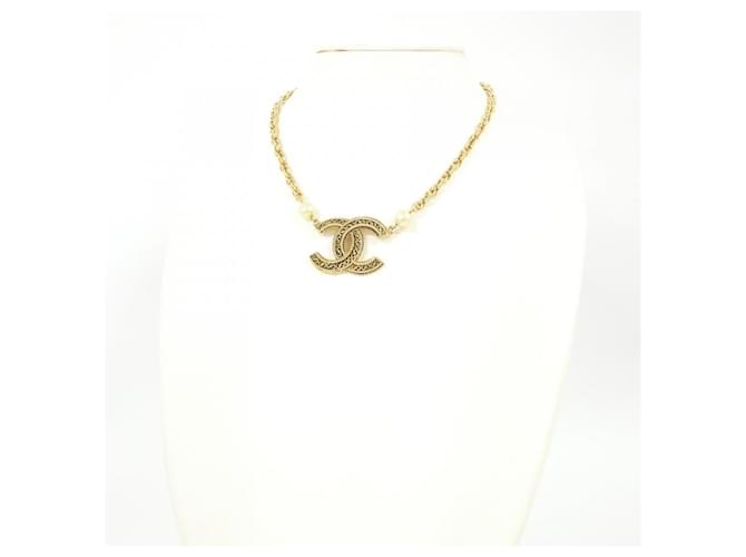 Collana Chanel Oro e Bianco D'oro - vista 5