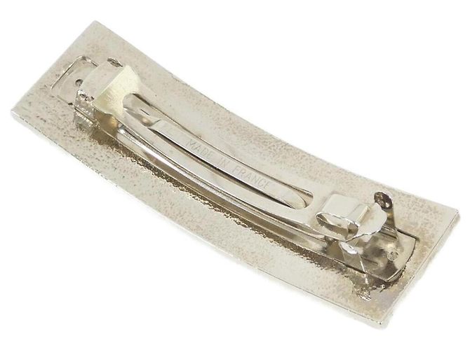 Barrette Chanel Oro y Plata Dorado - vista 2