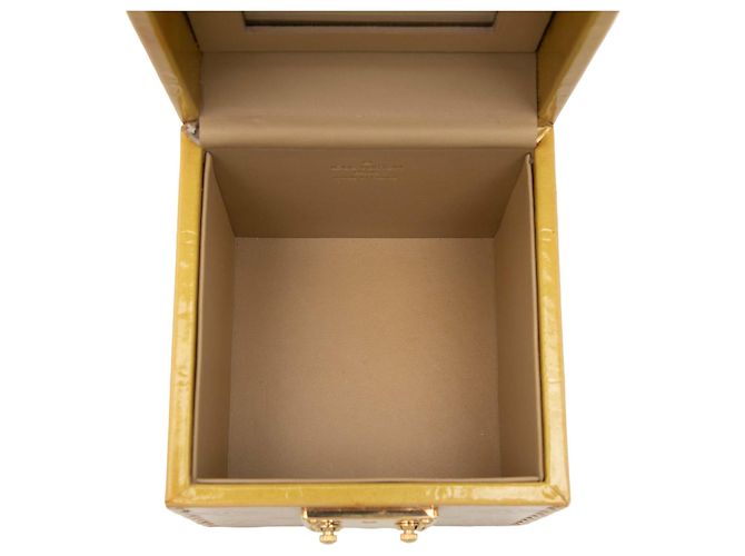Borsa Vanity Louis Vuitton Bleecker Monogram Vernis Beige - vista 5