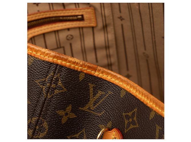 Louis Vuitton Marrone Monogram Neverfull MM - vista 6