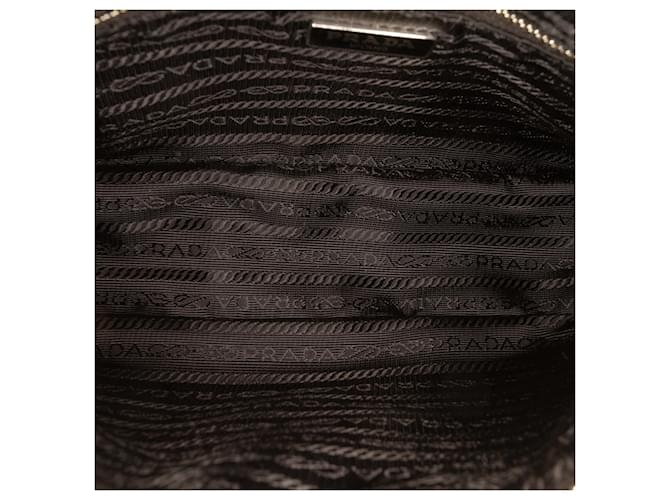 Borsa Prada Black Impuntu Tessuto Nero - vista 4