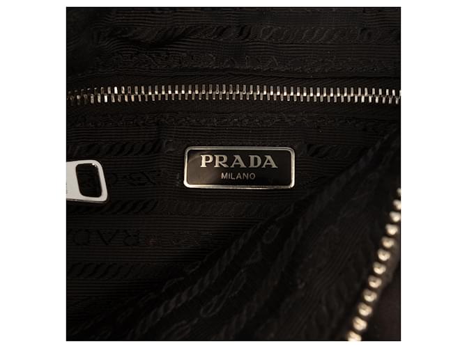 Borsa Prada Black Impuntu Tessuto Nero - vista 5